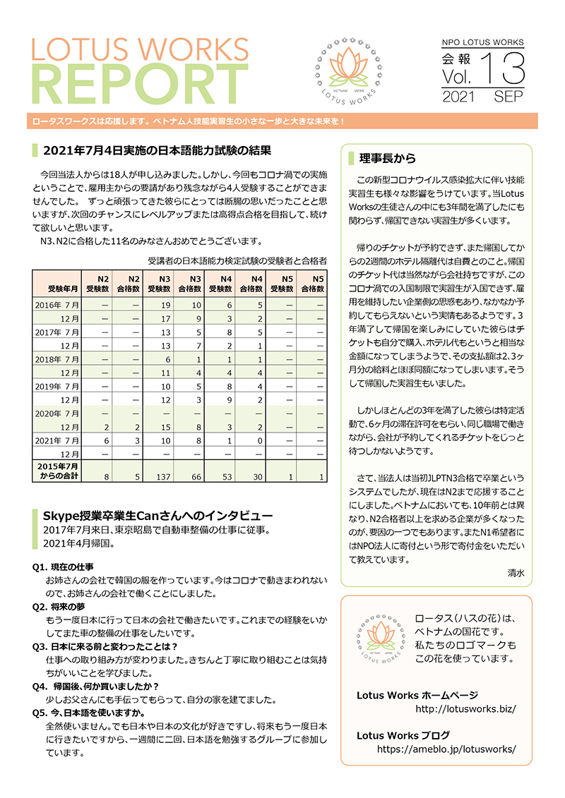 ロータスワークス会報13a